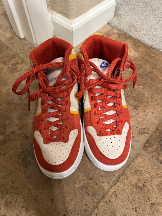 Nike Dunk High Up Sneakers in Mars Yard - Picture 2 of 4
